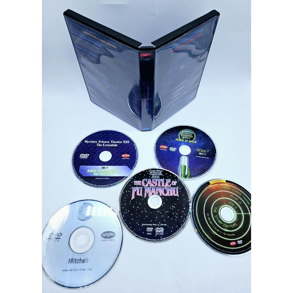 Mystery Science Theater 3000 5-Film Collection DVD Set Mitchell Fu Manchu